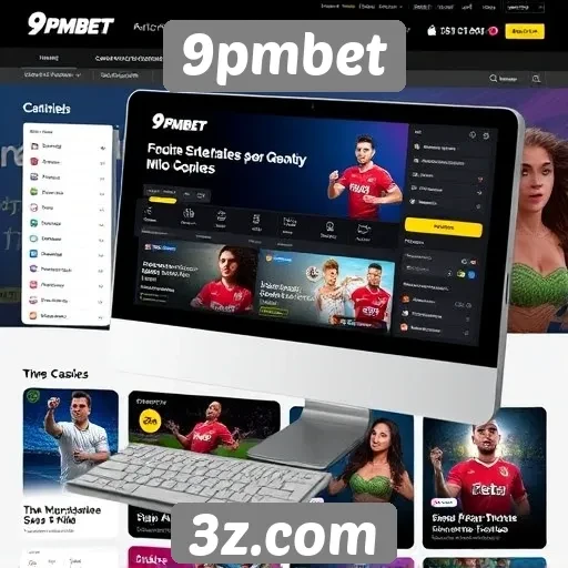 Navegação e usabilidade do site 9pmbet