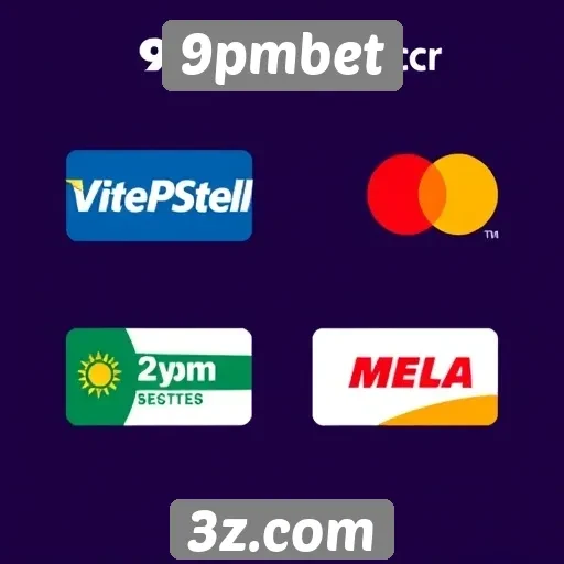 Métodos de pagamento oferecidos pelo 9pmbet